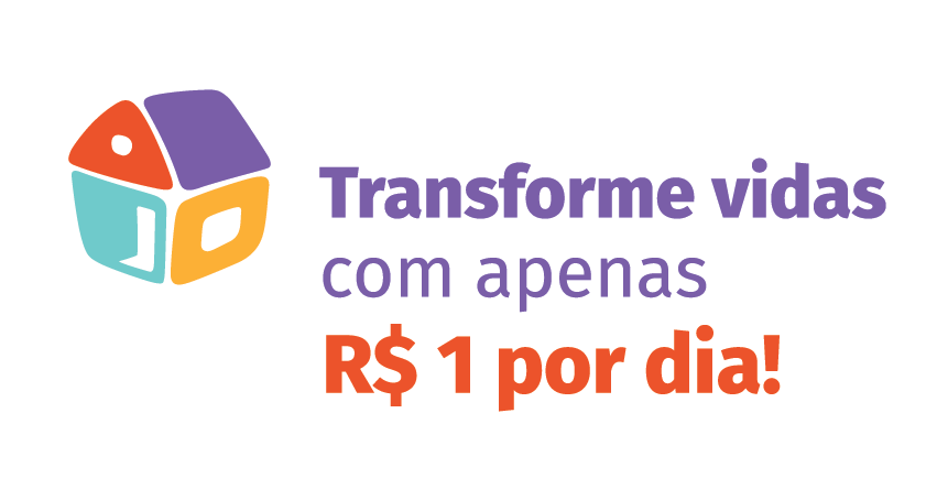 Transforme vidas do nosso bairro com apenas R$ 1 por dia!